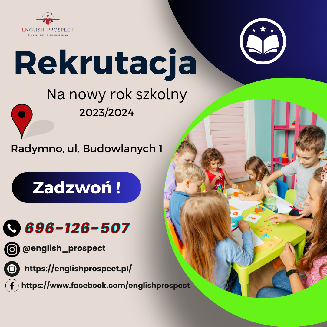 ‼️REKRUTACJA NA ROK SZKOLNY 2️⃣0️⃣2️⃣3️⃣/ 2️⃣0️⃣2️⃣4️⃣ ROZPOCZĘTA‼️